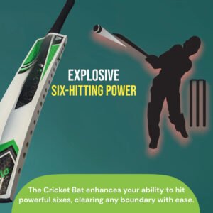 Legend Cricket Bat for Tape Ball Cricket, Ideal Cricket Bat for Tapped